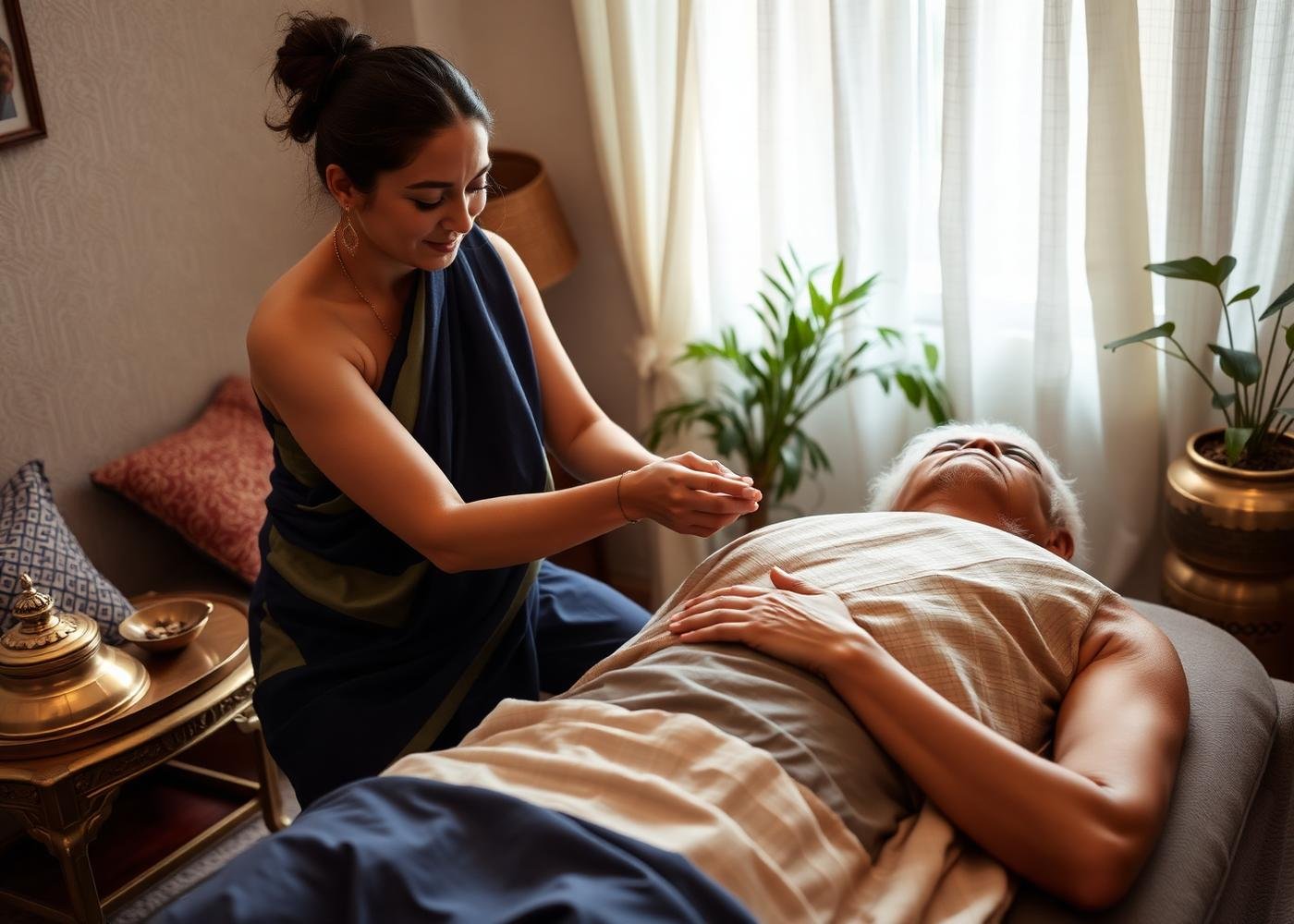 Ayurvedic Treatment provided at home by ADHANA